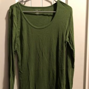 L/S Green Top